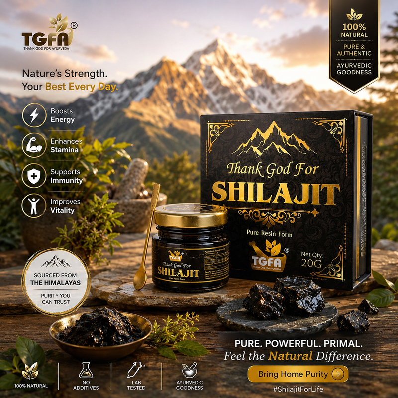 Thank God for Shilajit – 100% Pure & Natural Himalayan Formula