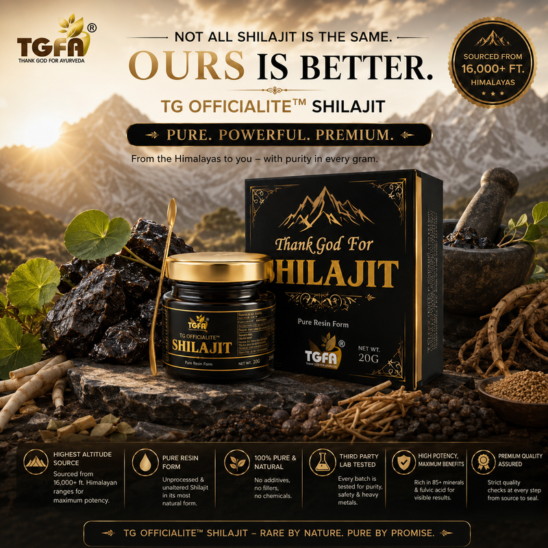 Thank God for Shilajit – 100% Pure & Natural Himalayan Formula