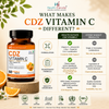 CDZ Vitamin C – Immunity, Skin & Energy Support with Zinc & D3
