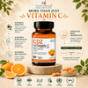 CDZ Vitamin C – Immunity, Skin & Energy Support with Zinc & D3