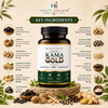 Kama Gold – Ayurvedic Stamina & Vitality Capsules for Men