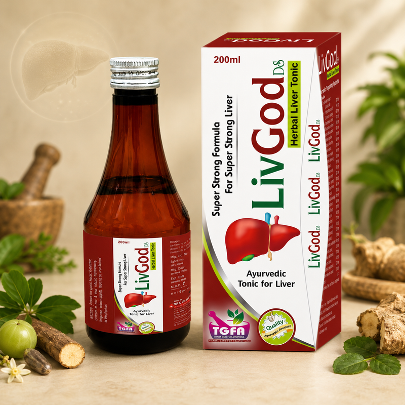 LivGod D8 — Herbal Liver Tonic (200ml)