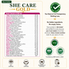 She Care | Herbal Support for Women's Hormonal & Reproductive Health | 60 Veg Capsules