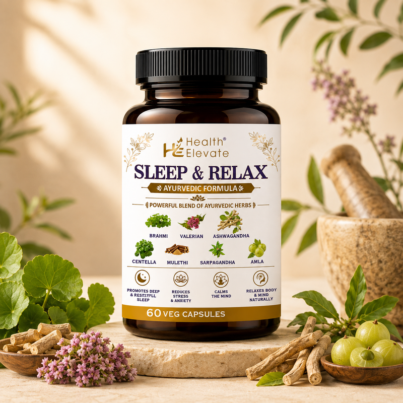 Sleep & Relax – Ayurvedic Formula for Deep, Restful Sleep